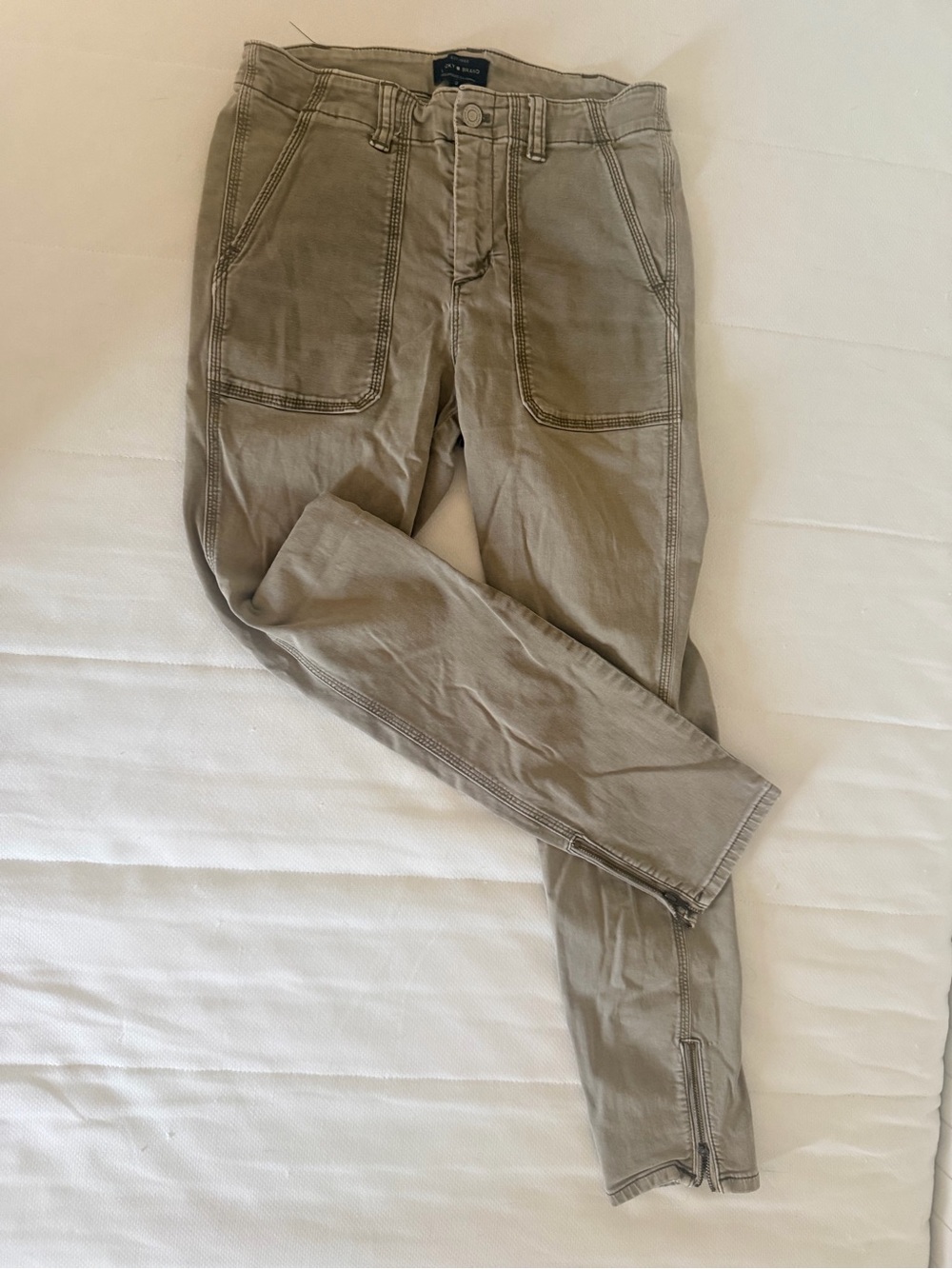 Lucky Brand Olive Khaki Cargo Pants